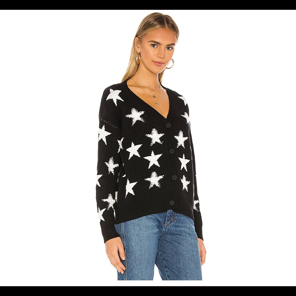 Black and White Star Sweater